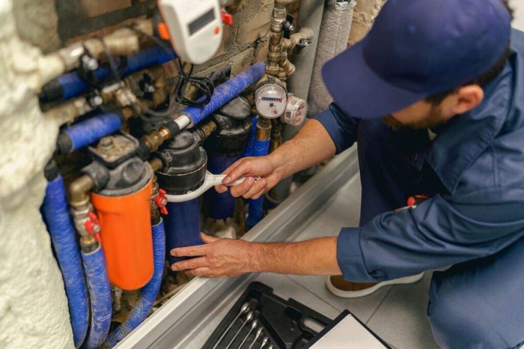 Commercial plumbing technician in Sparks, Nevada